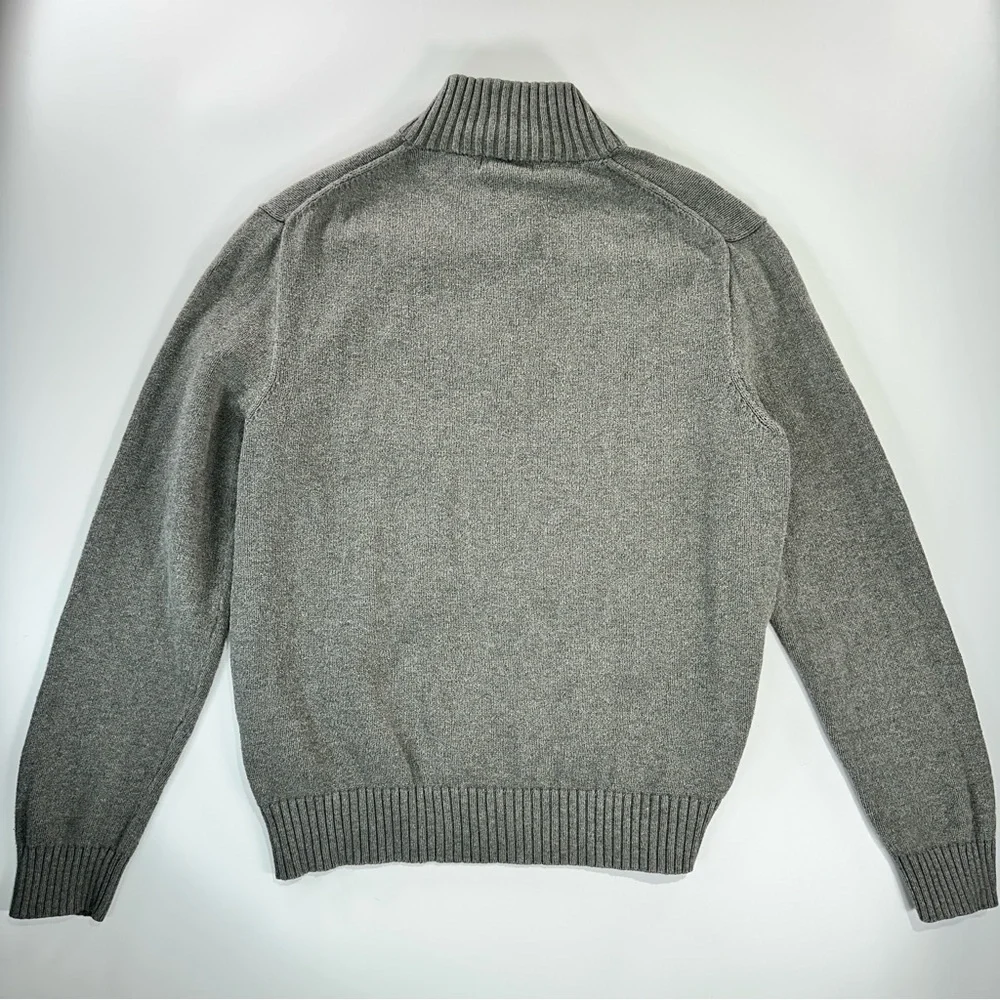 Polo Ralph Lauren Gray Zip-Up Sweater
